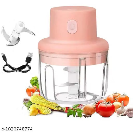 Electric Garlic Chopper | USB Rechargeable Mini Food Processor for Onion, Ginger, Chili & Vegetables